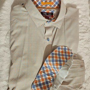 Johnston & Murphy XC4 Extreme Comfort Long-sleeved Casual Shirt